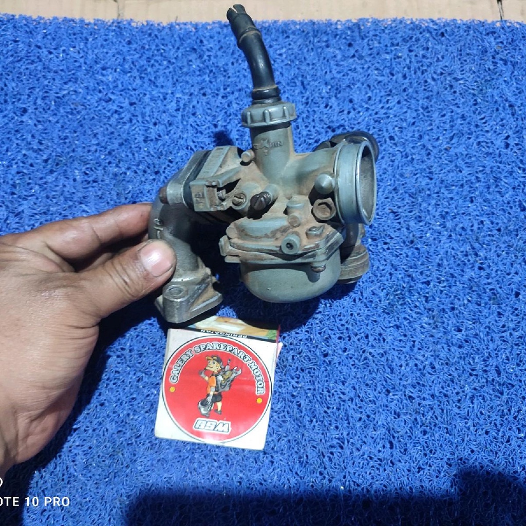 karbu motor legenda supra fit revo old 100 lepasan