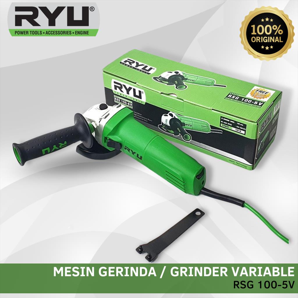 RYU MESIN GERINDA TANGAN  / GRINDER VARIABLE RSG 100-5V