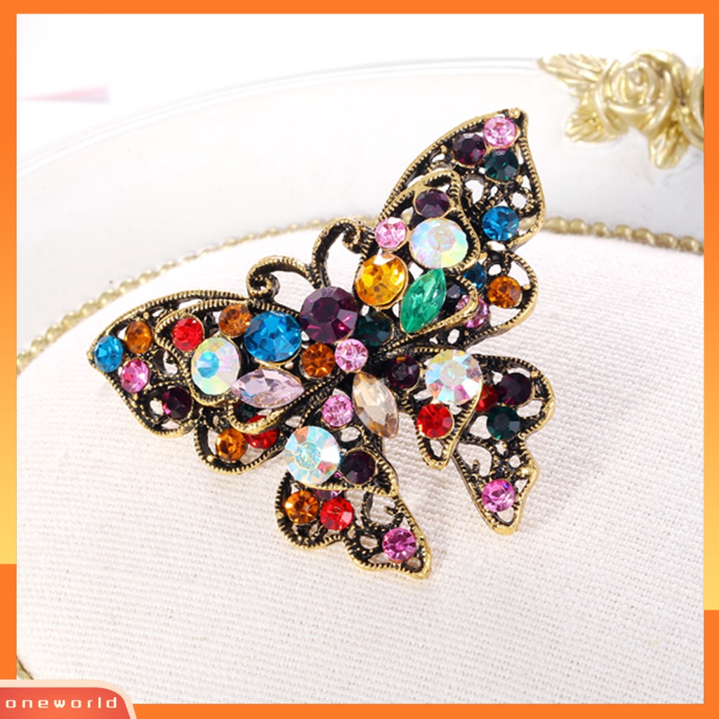 [ONE] Kerah Lencana Bentuk Bunga Aksesoris Pakaian Vintage Wanita Lapel Bros Pin Untuk Perjamuan