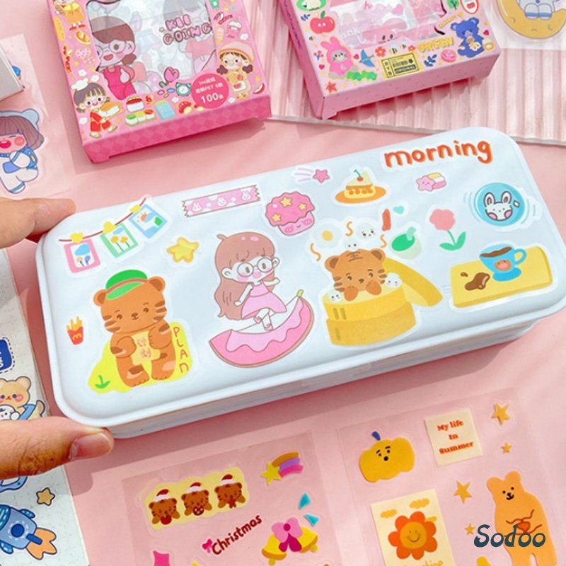 

Stiker Stiker Pola Kecil Scrapbook Gadis Kartun Kreatif Menggemaskan Stiker Pola Kecil - SO