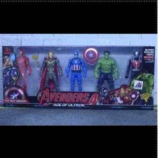 Action Figure Marvel Avenger 5 in 1