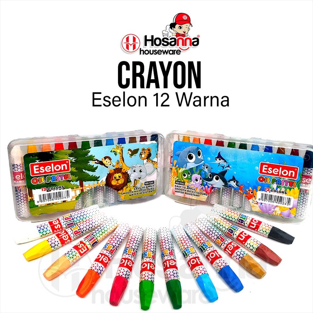 

Crayon / Oil Pastel / Crayon Eselon 12 Warna