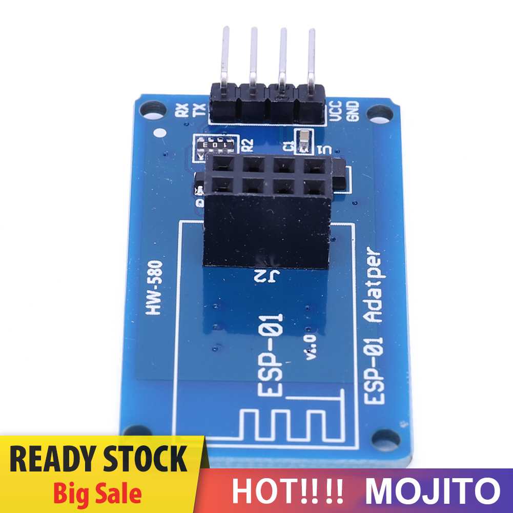 Esp8266 ESP-01 WiFi Wireless Adapter Modul 3.3V 5V Breakout PCB Adapter