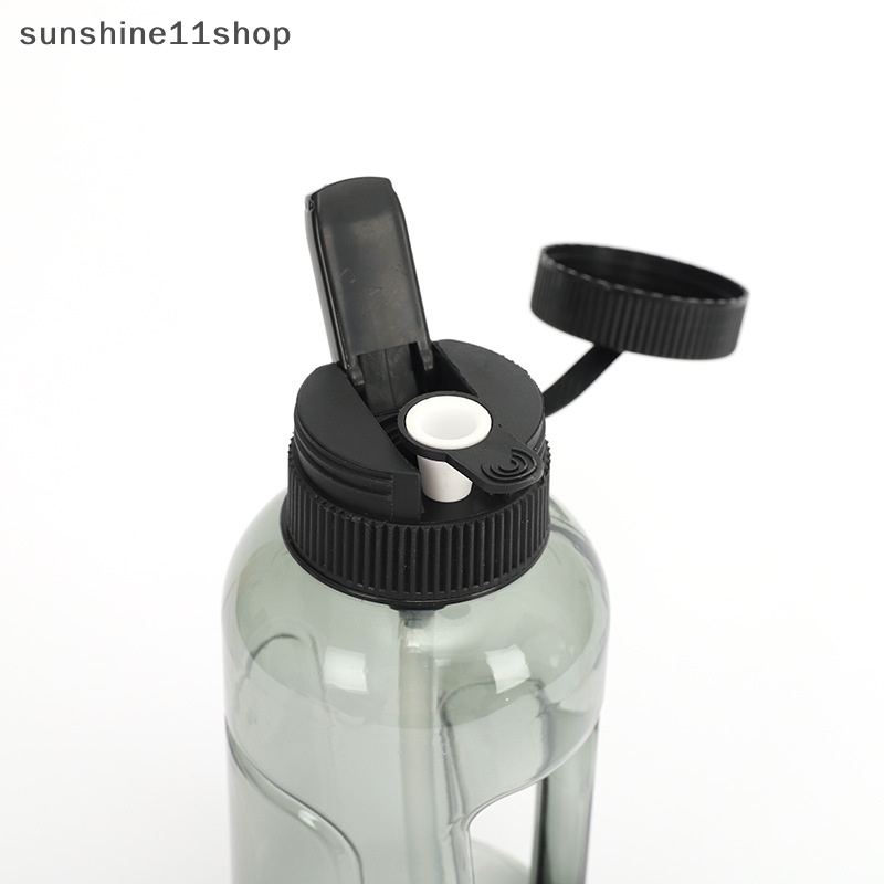 Sho Botol Air Bertulang Genggam Portabel 1000ml Outdoor Sport travel Bottle N