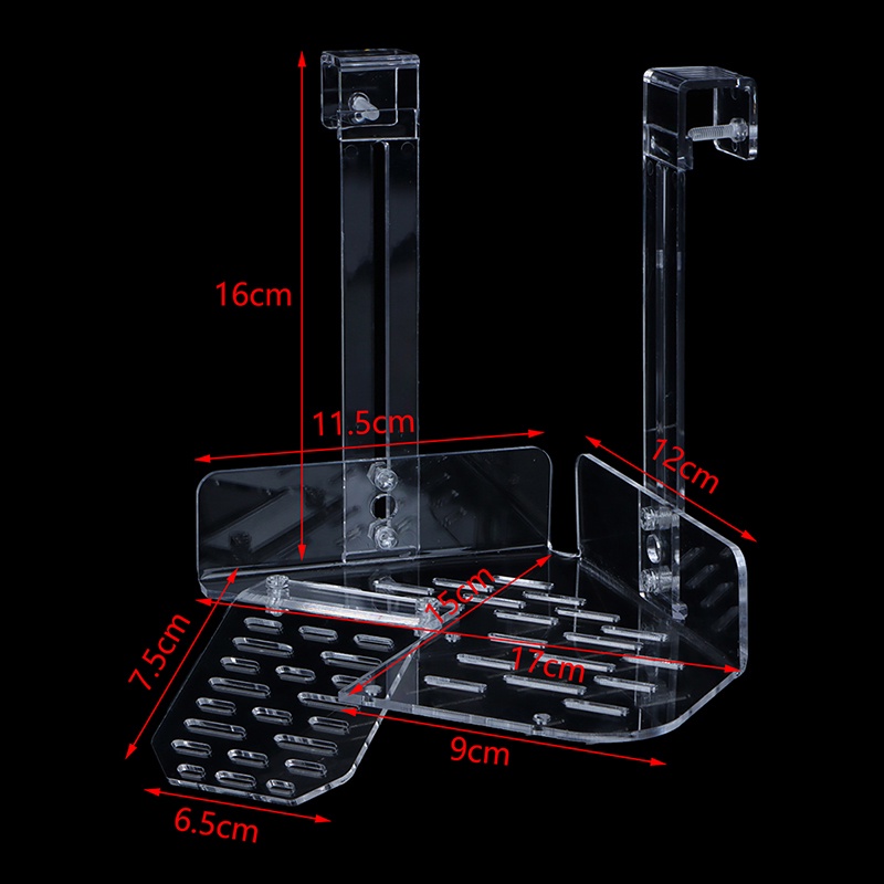 Prt Kura Kura Platform Reptil Basking Resg Teras Habitat Akrilik PRT