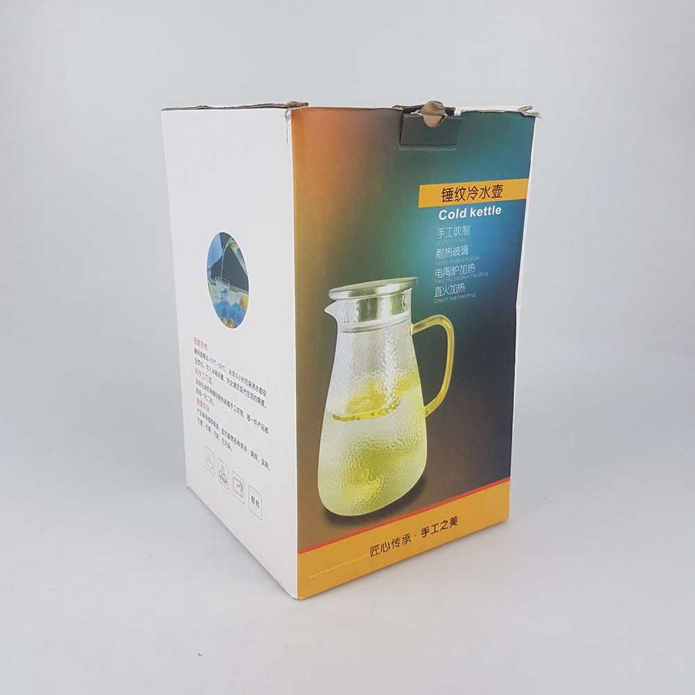 BORREY Teko Kaca Teh Pitcher Borosilicate Glass - BR-271