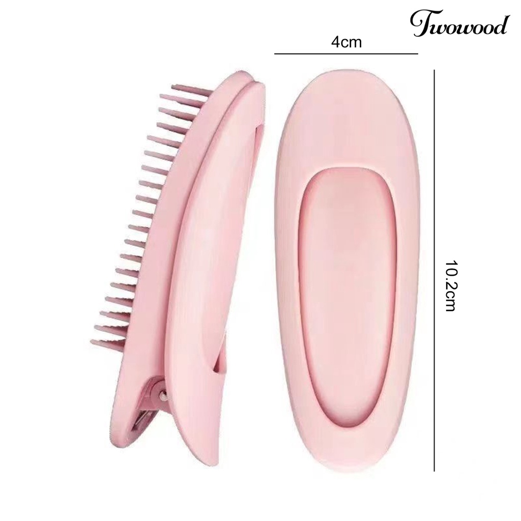 Twowood Wanita Jepit Rambut Ada Panas Dicat Anti Jatuh Efisiensi Tinggi Dress Up Plastik DIY Hair Curler Tool Hairpin Hair Styling Tool