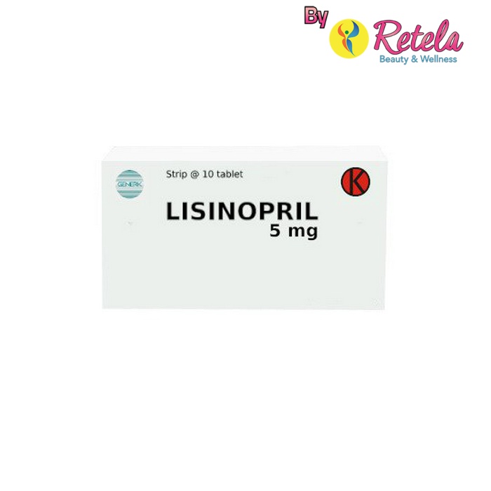 LISINOPRIL 5 MG 1 STRIP 10 TABLET