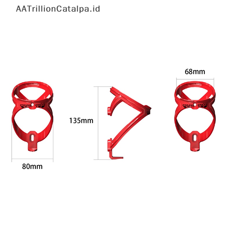 Aatrillioncatalpa Sepeda Botol Cage Holder Gunung Sepeda Jalan MTB Botol Air Mount Rak Gelas Plastik Holder Cage ID