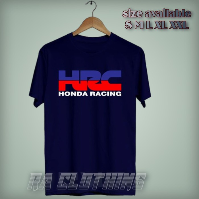[HH TwinShop] T-SHIRT KAOS HRC HONDA ING BAJU OTOMOTIF HRC KAOS ING HONDA HRC BISA COD