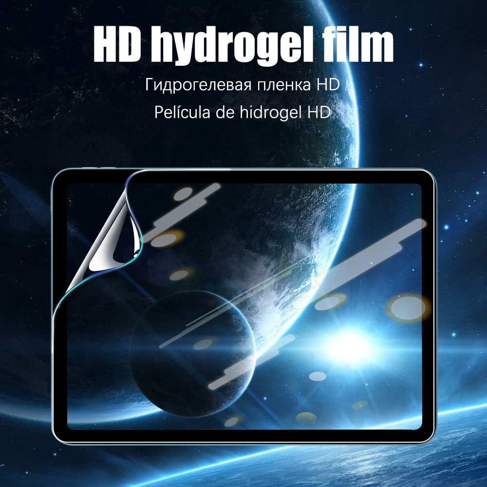 Hydrogel Film Untuk Ipad Pro 11air5 4 3 10.9 Pelindung Layar Untuk Ipad Mini 6 2 1 10.2 9.7 9th Generatio 2022 2021 2020 Ada Kaca