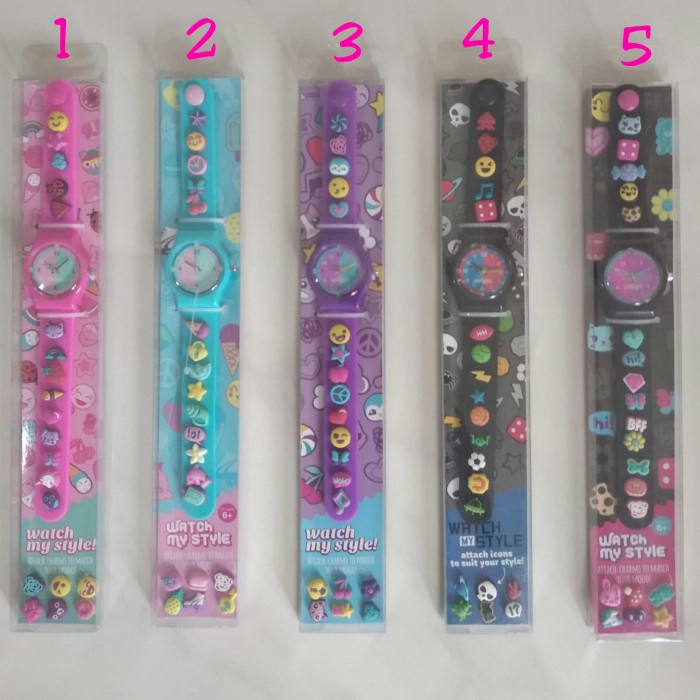 SMIGGLE WATCH MY STYLE - JAM TANGAN ANAK SMIGGLE - Lima