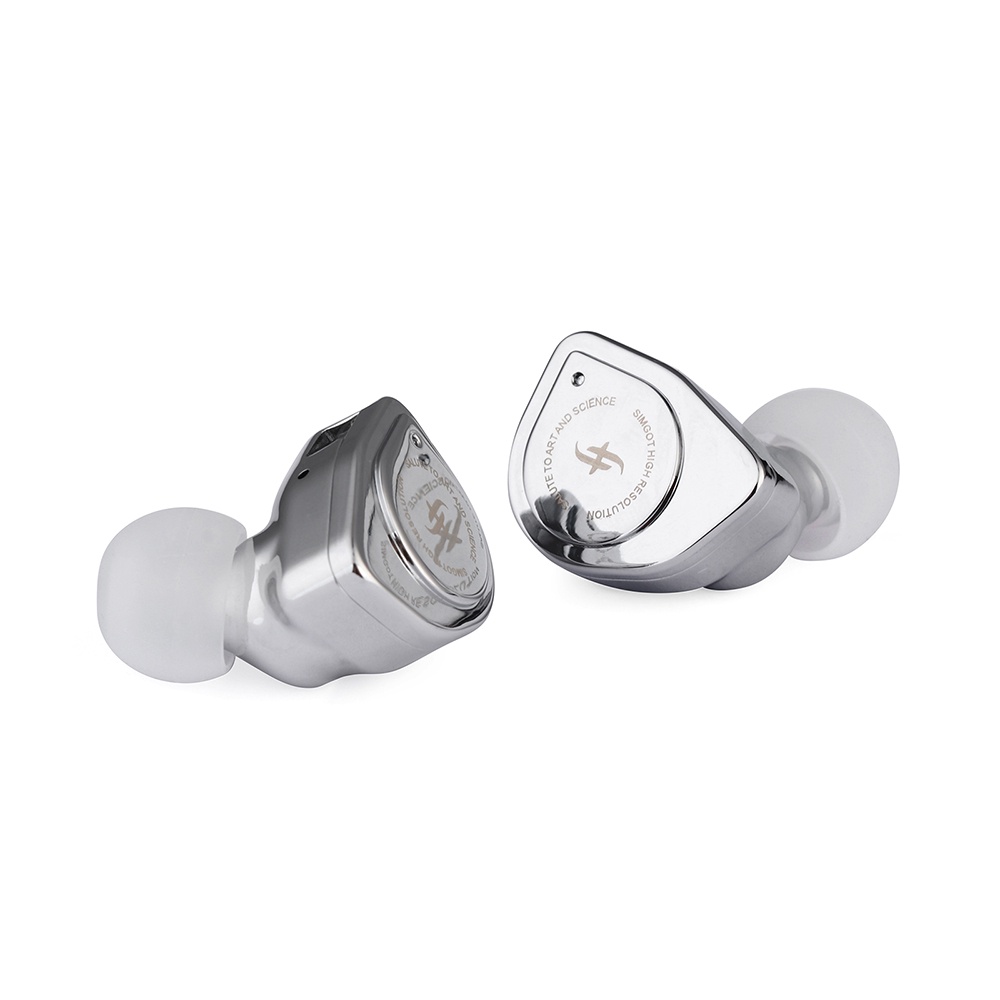 Simgot EW200 10mm SCP Diafragma Dual-Magnetic-Circuit Dual-Cavity Dynamic Driver In-Ear Earphone Untuk EW100P