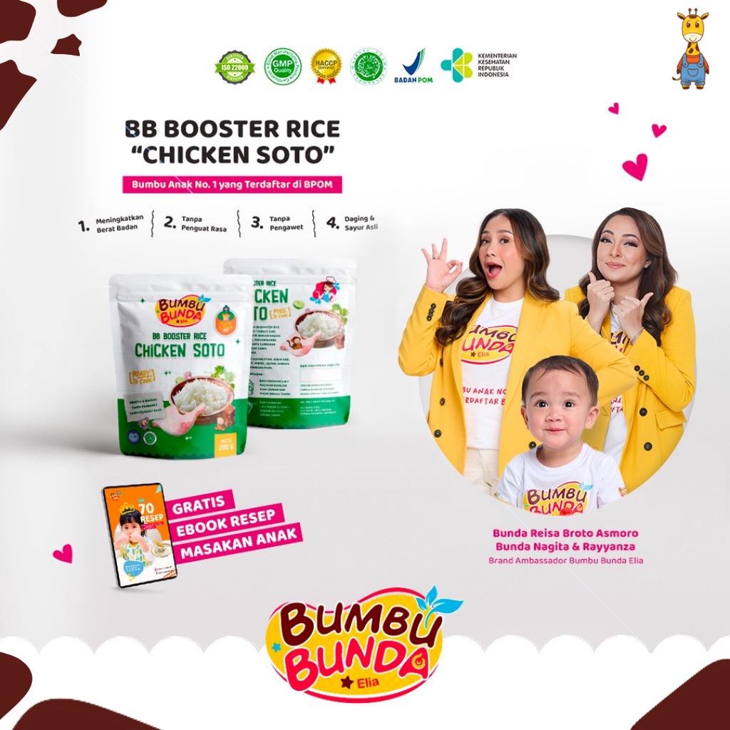 Bumbu Bunda Elia BB Booster Rice Mpasi