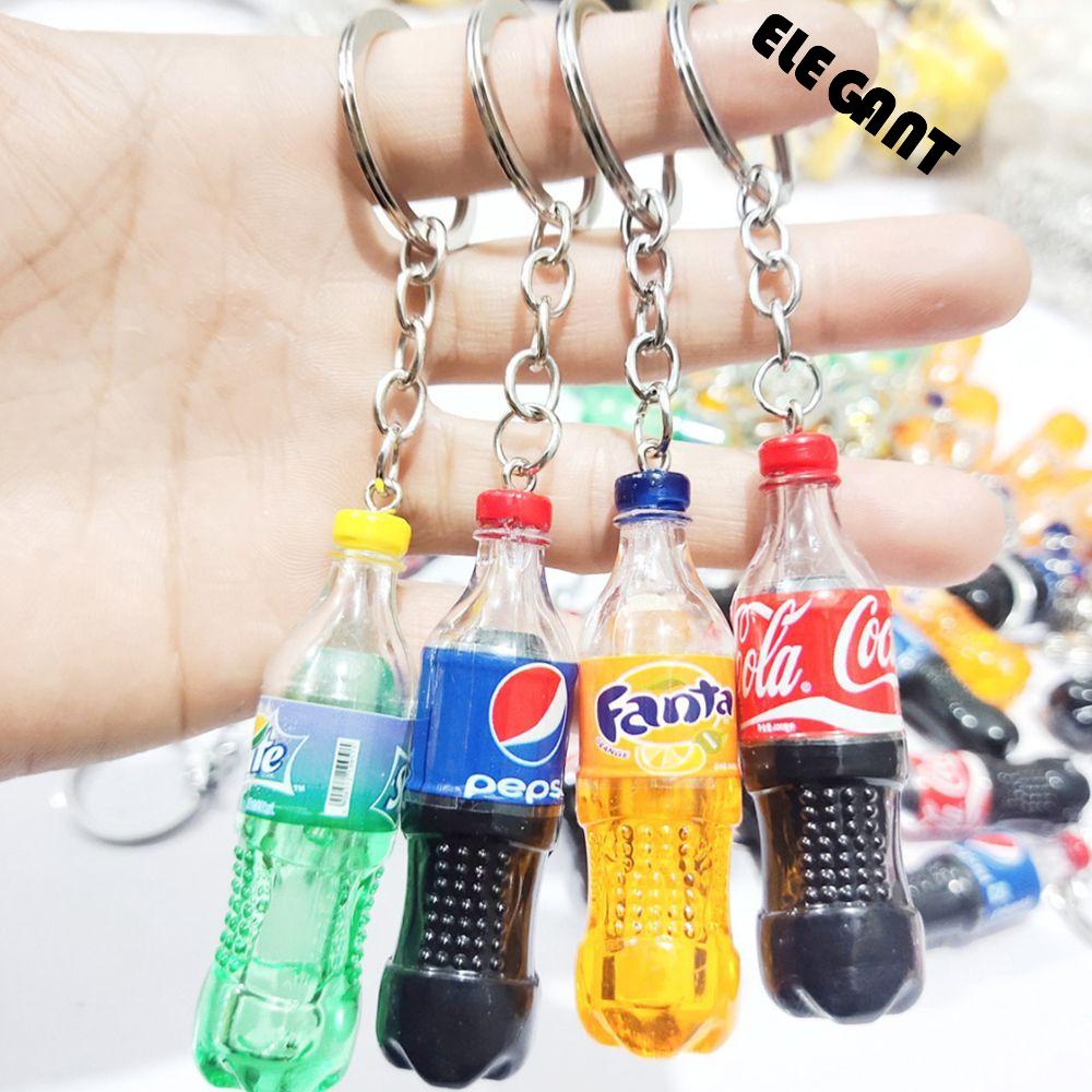 [Elegan] Coke Kaleng Pria Wanita Perhiasan Ransel Fashion Gantungan Kunci Keychain