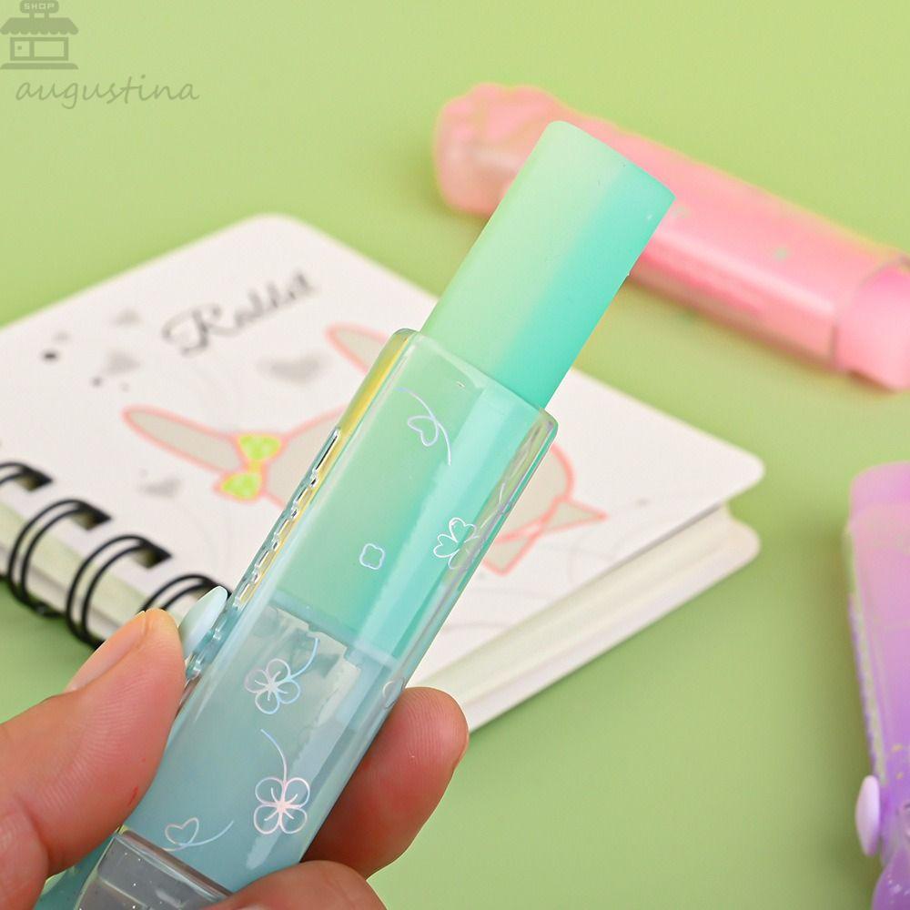 Agustina Push Pull Eraser Tanpa Debu Kawaii Traceless Siswa Alat Tulis Sekolah Kantor Alat Menyeka Cakar Kucing Jelly Eraser