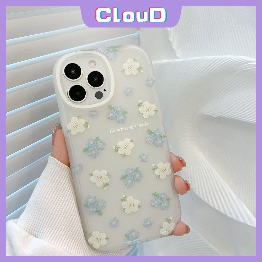 Case Untuk Infinix Smart5 6 Hot10 Lite 10T 10s 11 11s Note8 Hot 11 10T 10s 10 11s 9main Lukisan Cat Minyak Bunga Shockproof Kartun Lucu 3D Ikatan Simpul Hias Lensa Bulat Soft Cover