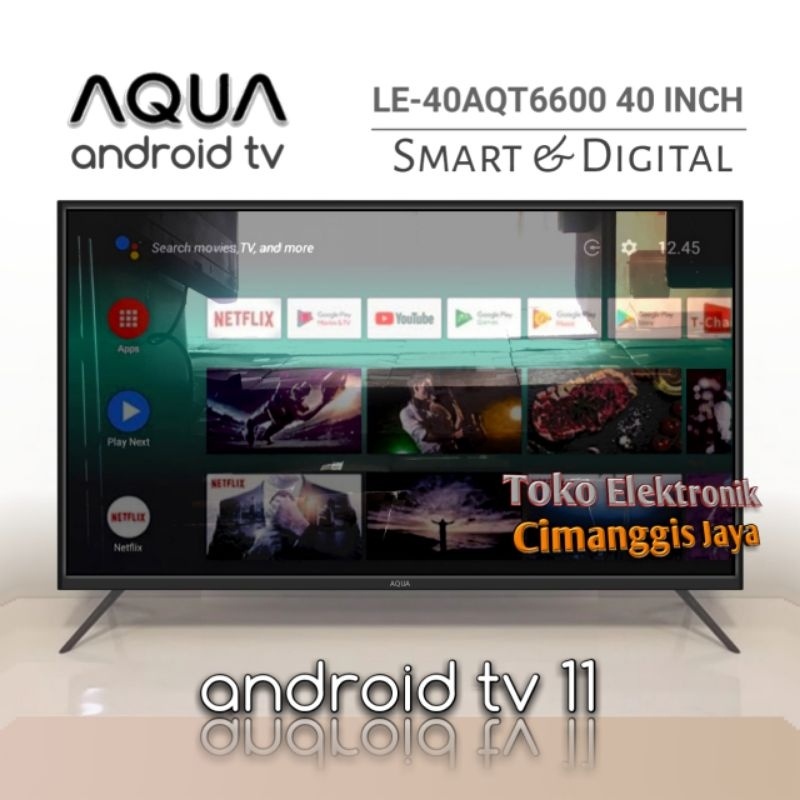 Tv led Aqua 40 inch android digital