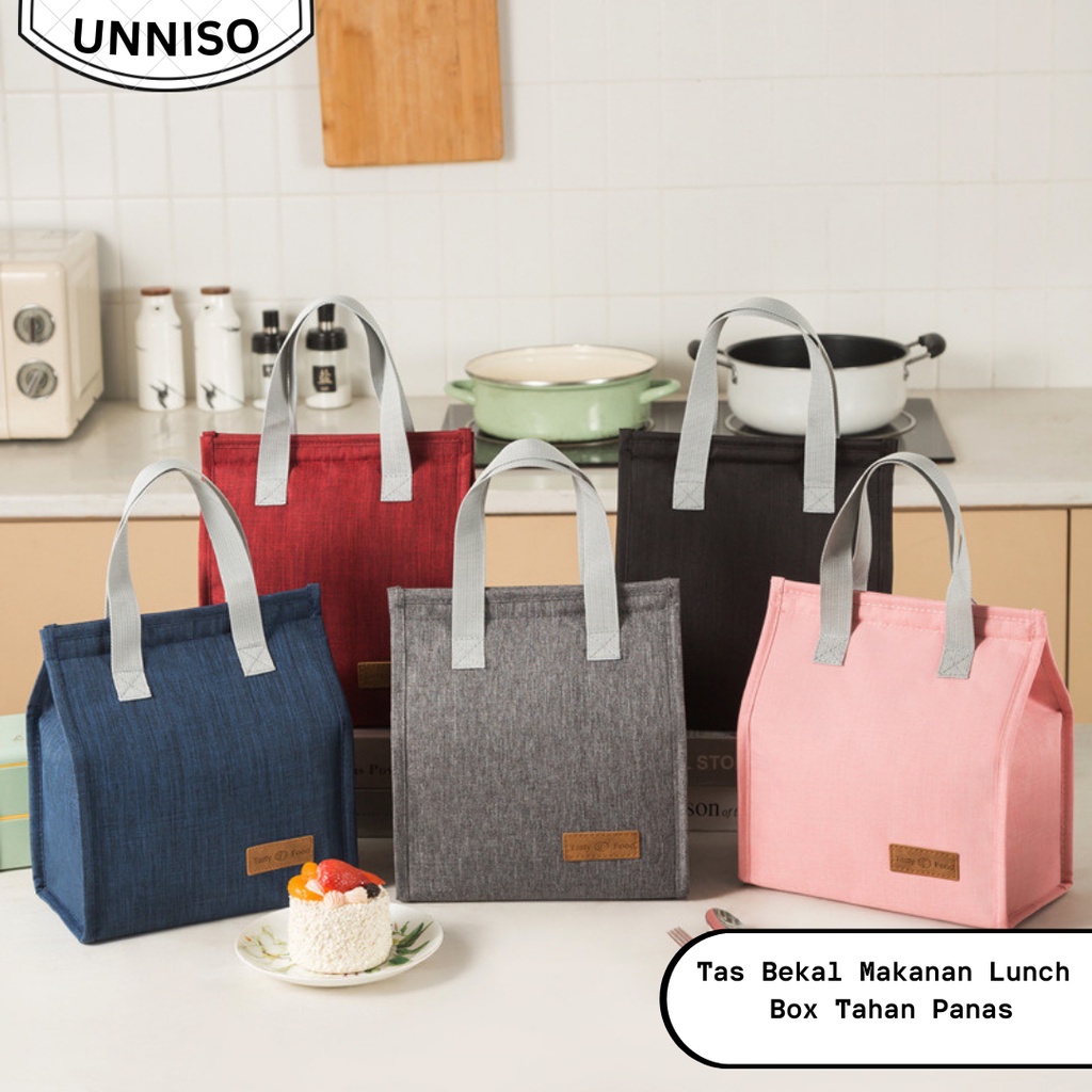 UNNISO - Tas Bekal Makanan Lunch  Box Tahan Panas