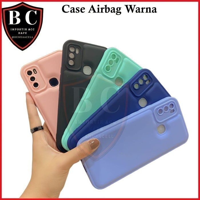 CASE AIRBAG WARNA REALME C1 C2 C11 2020 C11 2021 C15 C20 C21 C21Y C25Y