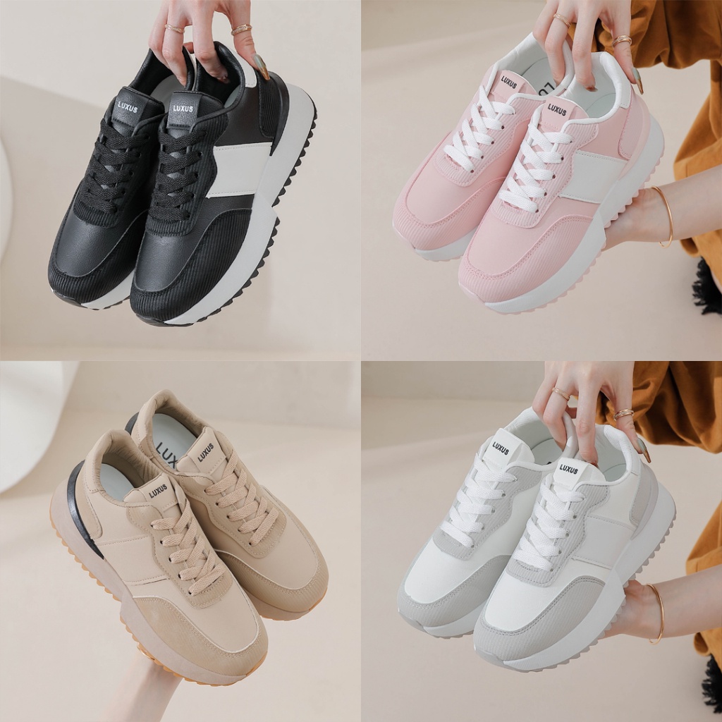 [Original Ber-Hologram] SNEAKYSHOES TZUYU SEPATU WANITA CASUAL IMPORT KEKINIAN - AG30