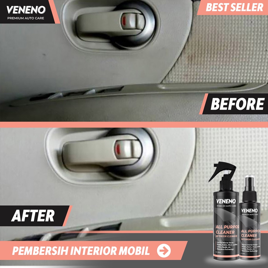 Veneno All Purpose Cleaner - Pembersih Interior Untuk Jok, Plafon, Door Trim