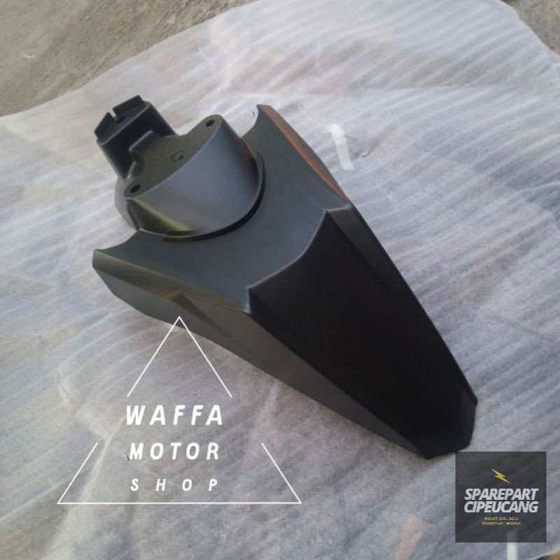 Spakbor depan beat new led esp beat street 2021 hitam doff