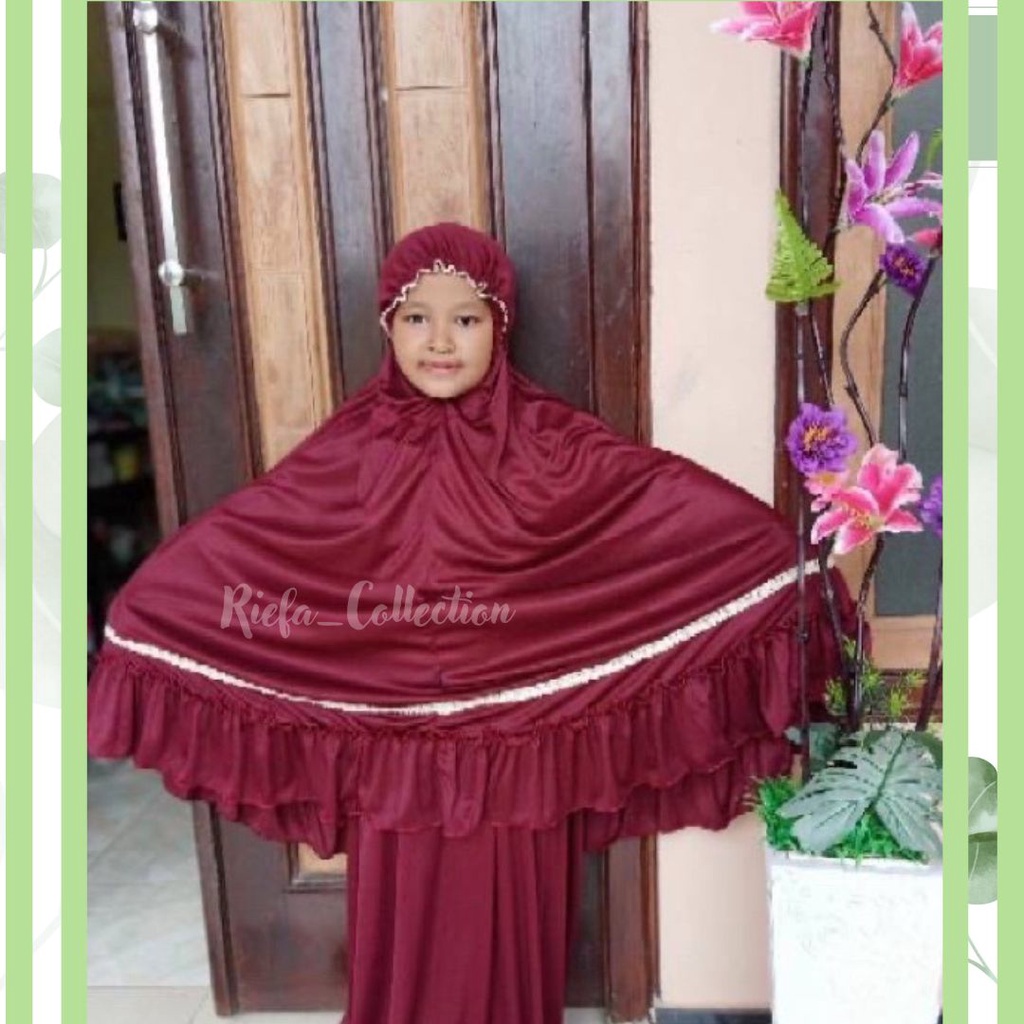 MUKENA RENDA ANAK "TK SD SMP" TERBARU TERMURAH // MUKENA KHADIJAH TERBARU 2022-2023 // MUKENA REMAJA