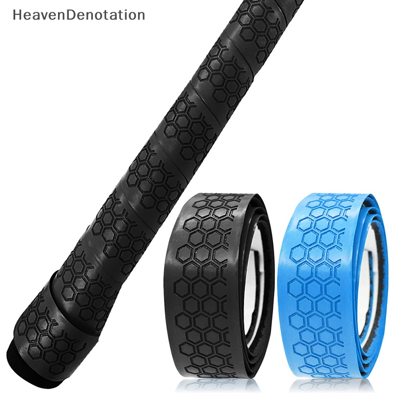 [HeavenDenotation] 2pcs Kaset Pembungkus Golf Anti-Selip Grip Tape Strips PU Leather Golf Grip Strap HDV