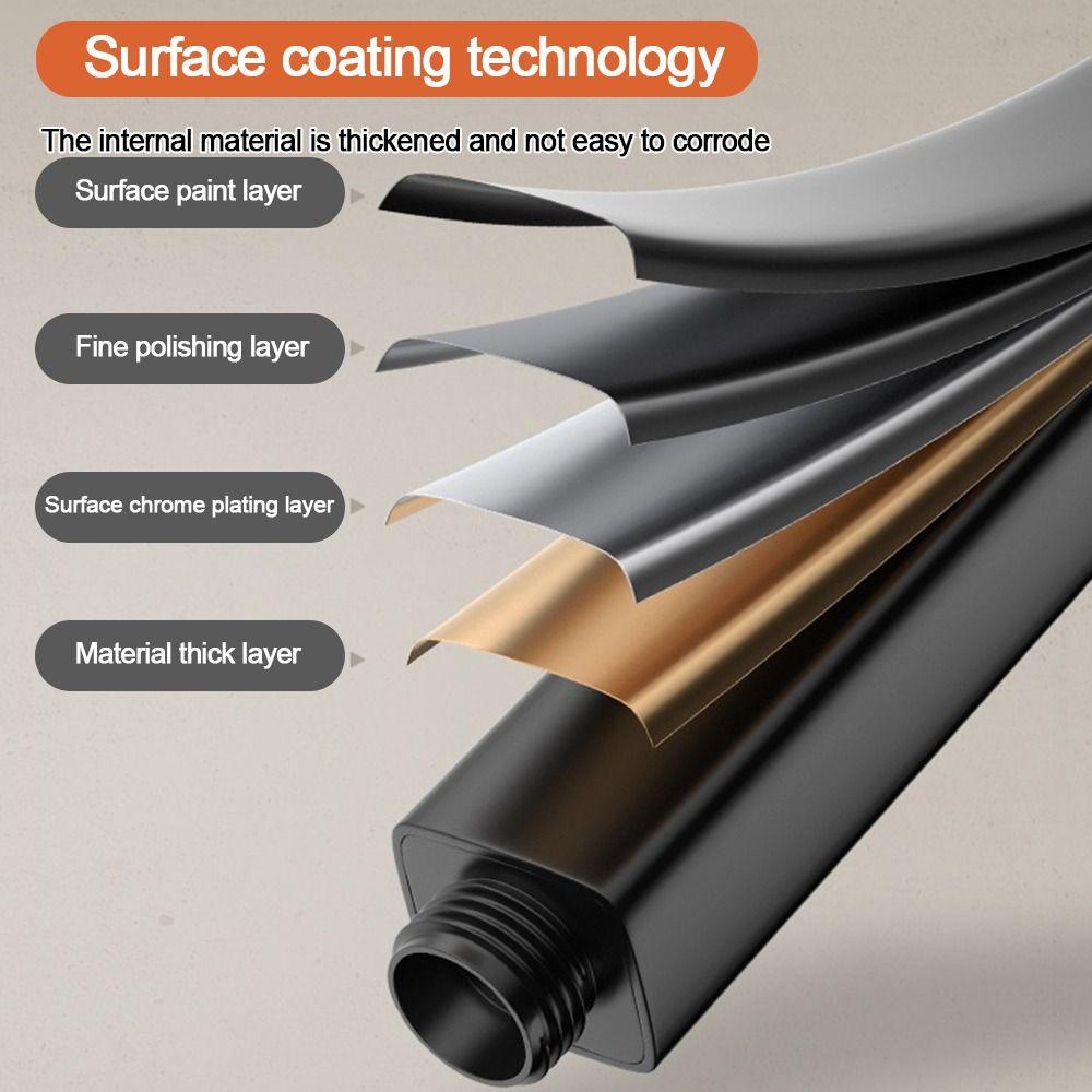 POPULAR Populer 12.5cm Kepala Shower Universal Berguna 5mode Adjustable Rainfall Handheld Shower Sprayer