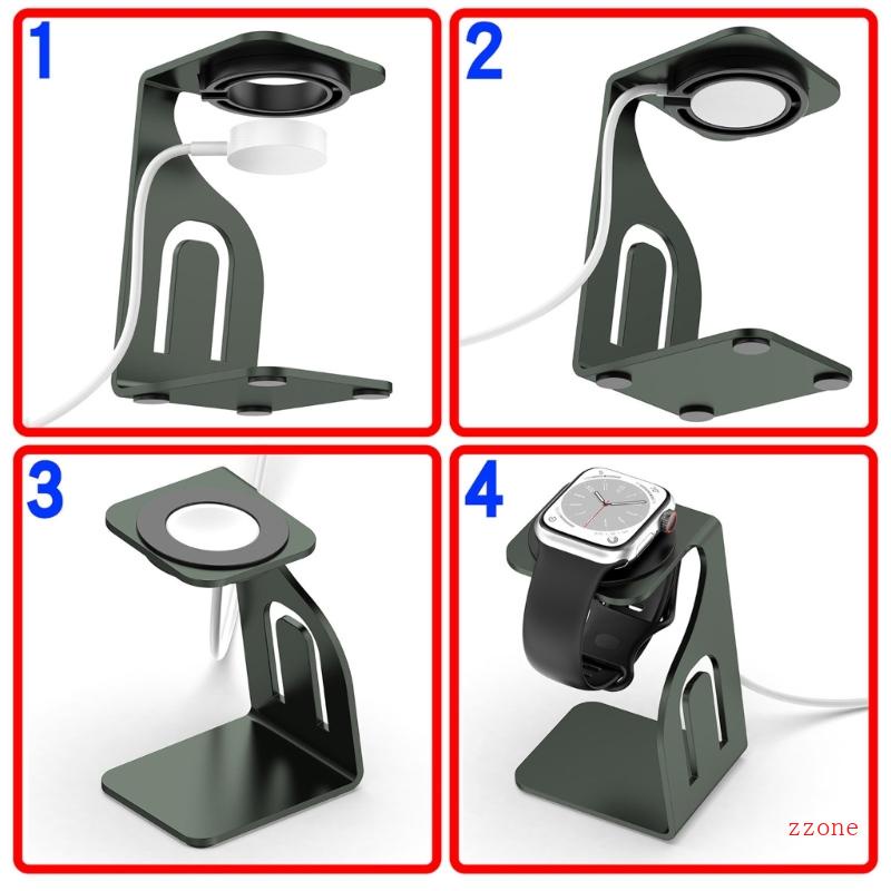 Charger Jam Tangan zzz Stand Holder Docks Untuk8 7 6 5 4 3 2 1 -SE 38mm 40mm 41mm 42mm 44mm 45mm