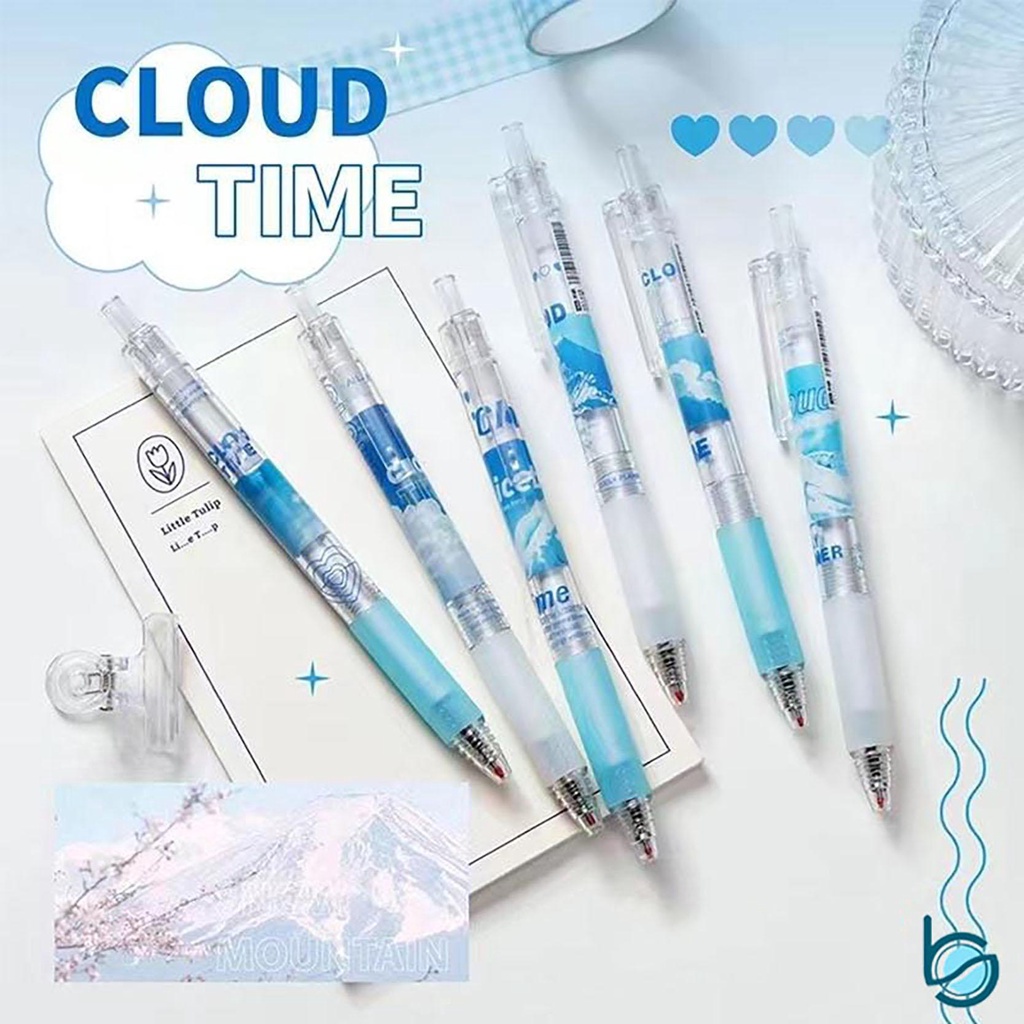 

Pulpen Tinta Hitam 0.5mm/Gelpen Ins Style - Best Stationary