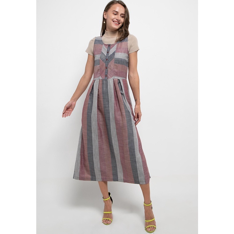 Triset Casual Pakaian Wanita Overall Dress - TD5007001