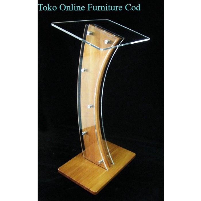 

READY MIMBAR PODIUM LECTERN KAYU DAN AKRILIK ACRYLIC (LEC10) TERLARIS termurah