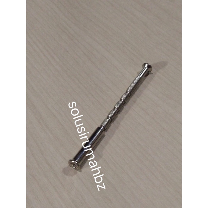 baut kunci pintu panjang 6cm dengan silinder selongsong + plus 6 cm