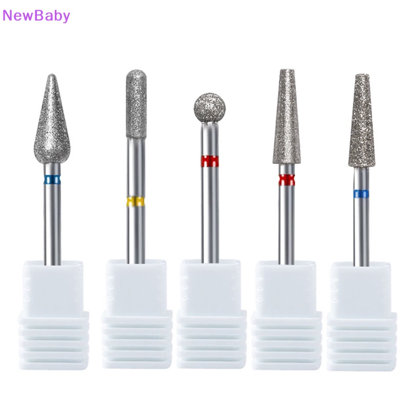 Newbaby Diamond Nail Drill Bits Alat Pembersih Kutikula Manicure Pedicure Remover ID