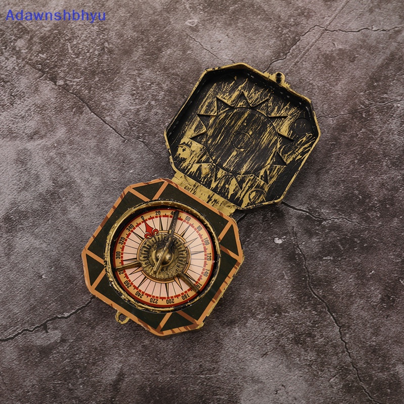 Adhyu 1pc Kompas Mainan Vintage Fancy Untuk Dekorasi Mainan Compas Hadiah Anak Compass ID