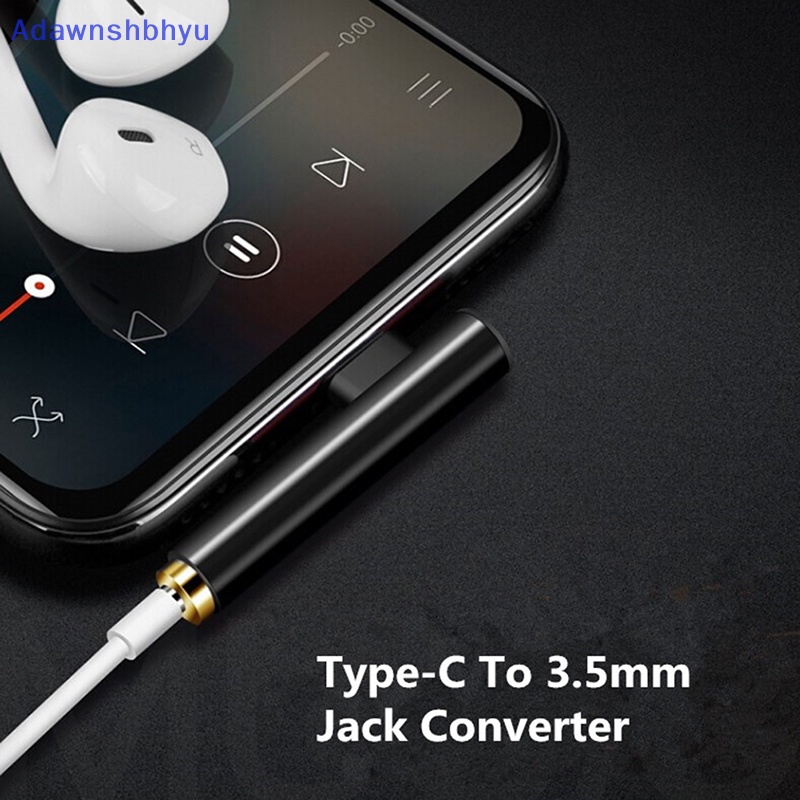 Adhyu Type-C To 3.5mm Jack Converter Earphone Audio Adapter Kabel Konversi Audio ID