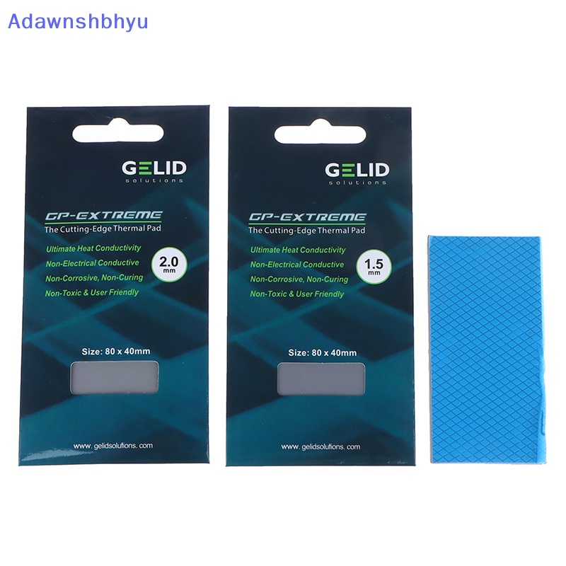 Adhyu GELID GP-Ultimate 15W/MK Thermal Pad CPU/GPU Graphics Silicone Grease Pad Panas ID