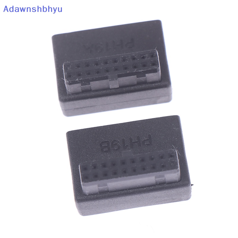 Adhyu Adapter Ekstensi USB 3.0 20pin Male to Female Siku 90derajat Untuk Motherboard ID