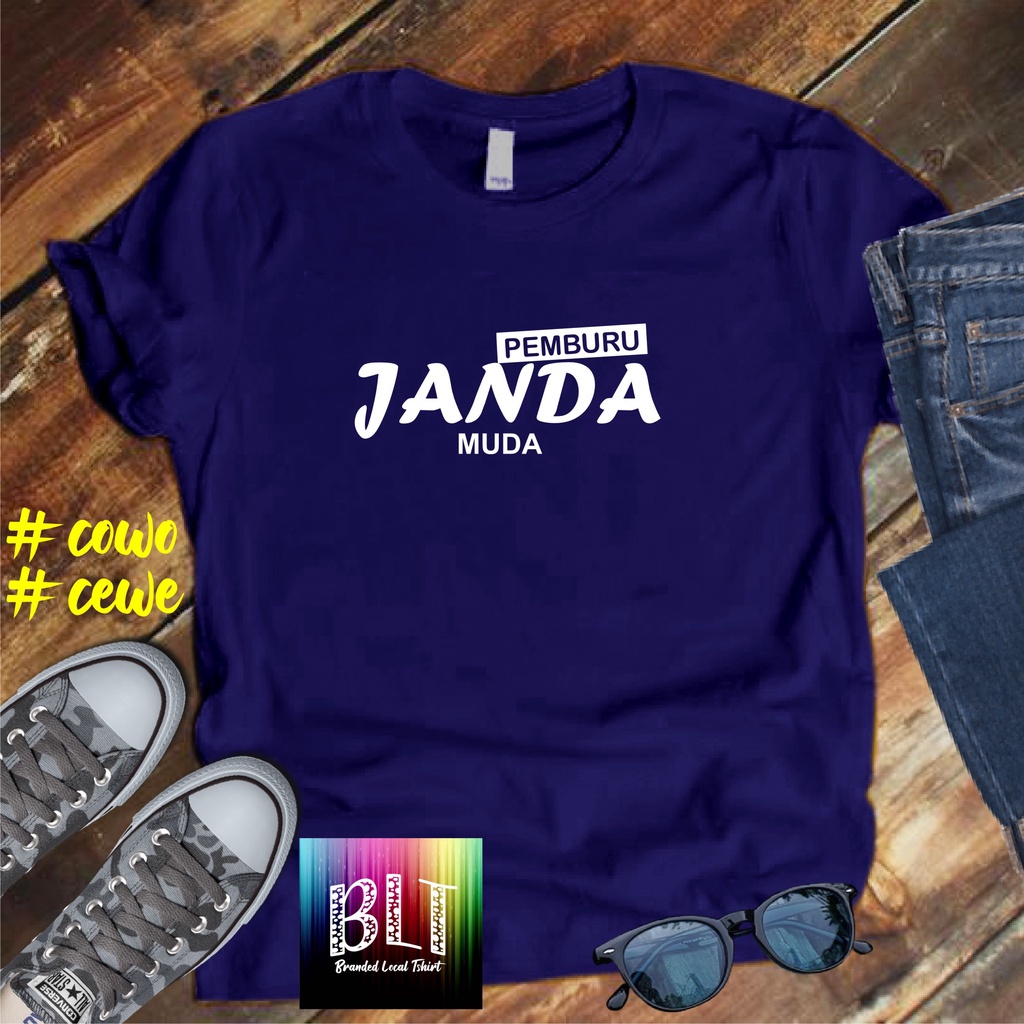 CODKAOS PEMBURU JANDA MUDA kaos pria kaos distro kaos murah wanita pria