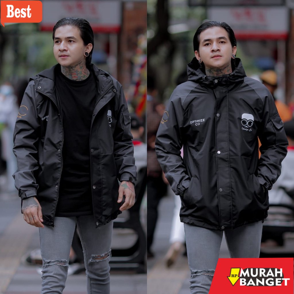 Jaket parasut pria terbaru- Jaket Casual Parasut Pria- Jaket Motor Pria- Jaket Distro Pria- Jaket Ou