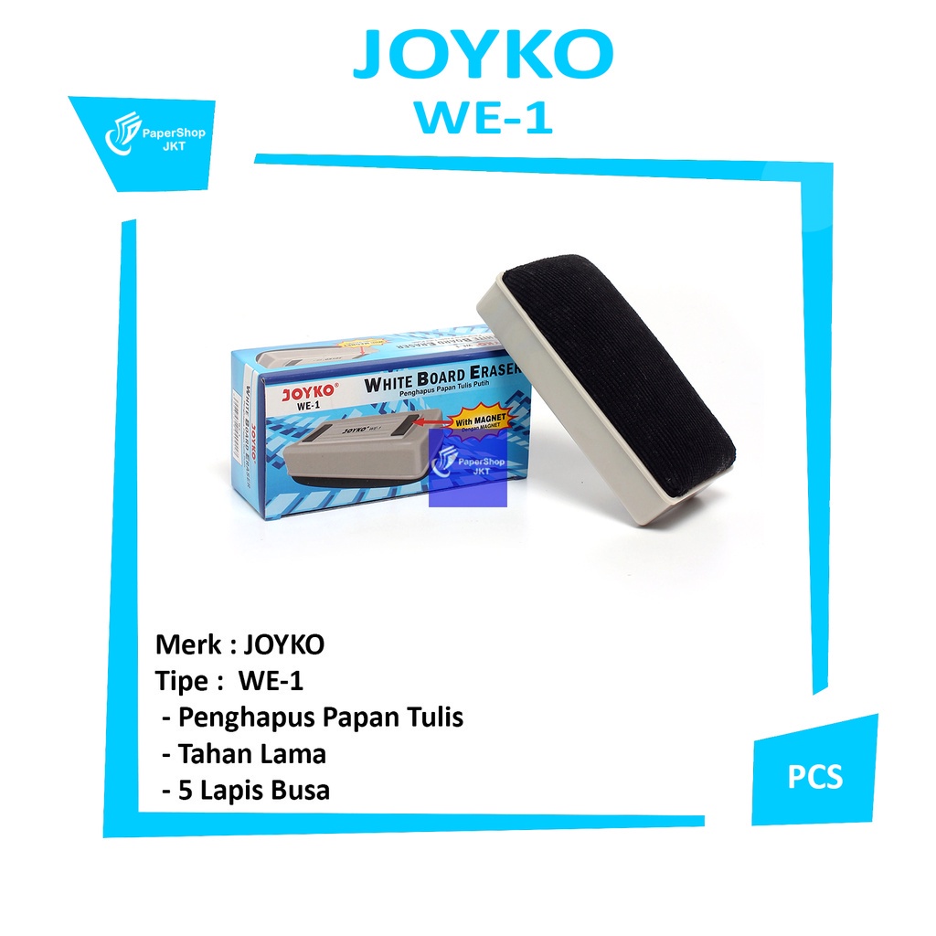 

JOYKO - Penghapus Papan Tulis - White Board Eraser - WE-1 - Pcs