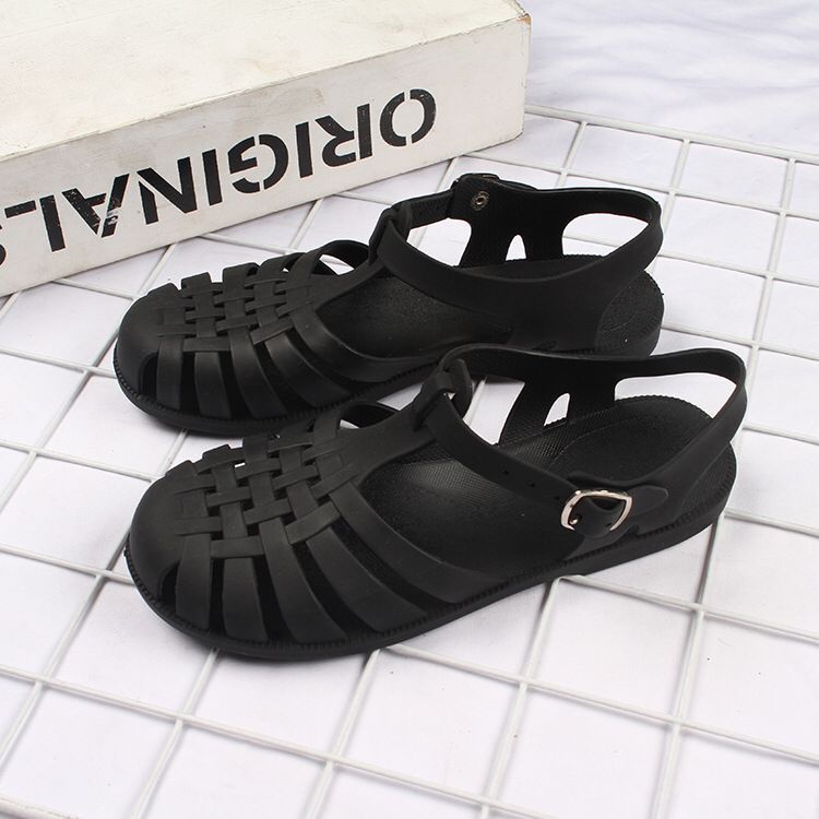 TOPGROSIR TG1654 Sandal Tulang Wanita Import Fashion /Sandal Tali Jelly Gladiator Warna