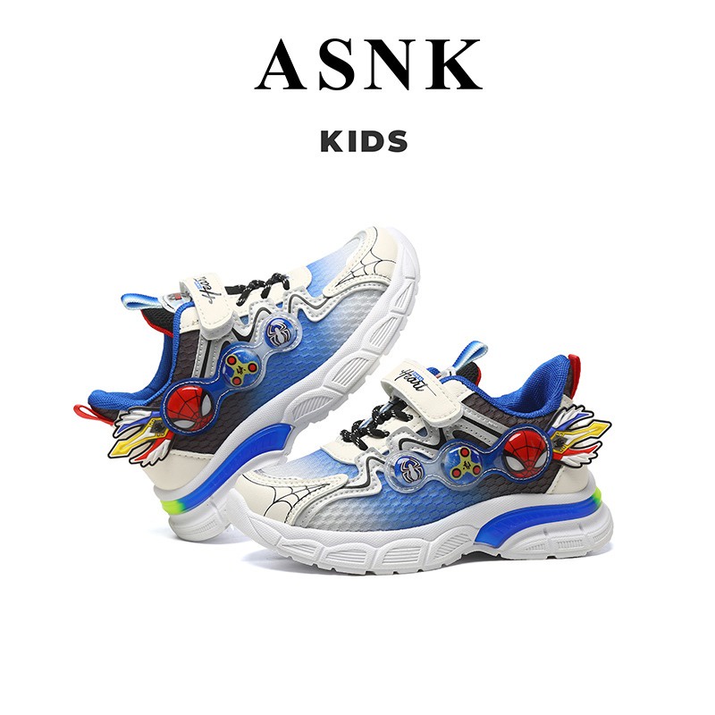 [GROSIR][COD] SEVEN_DAY SEPATU SNEAKERS CHARACTER  ANAK BOY &amp; GIRL UNTUK USIA 3-12 TAHUN / ANAK LAKI-LAKI &amp; PREMPUAN WM2324 BIRU