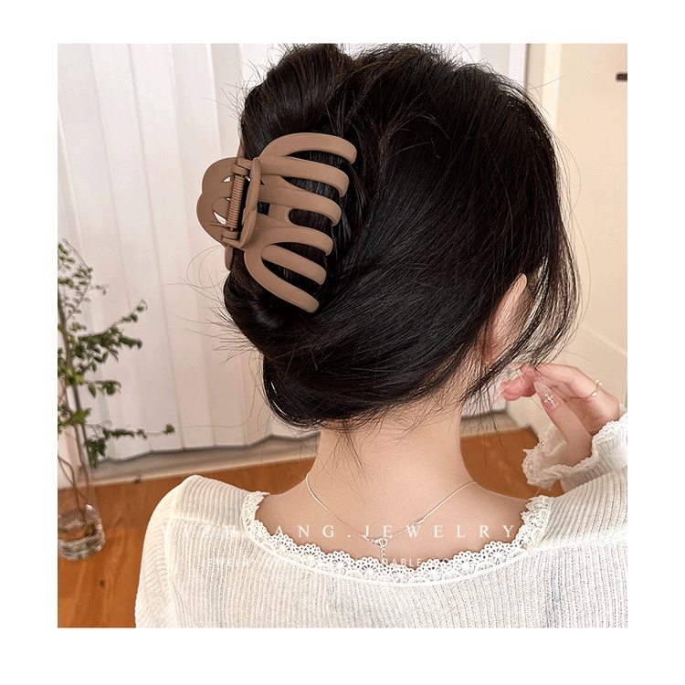 Big Size ! Jellyfish Korean Hair Claw Doff / Jepit Rambut Korea Besar / Jepitan Rambut Premium