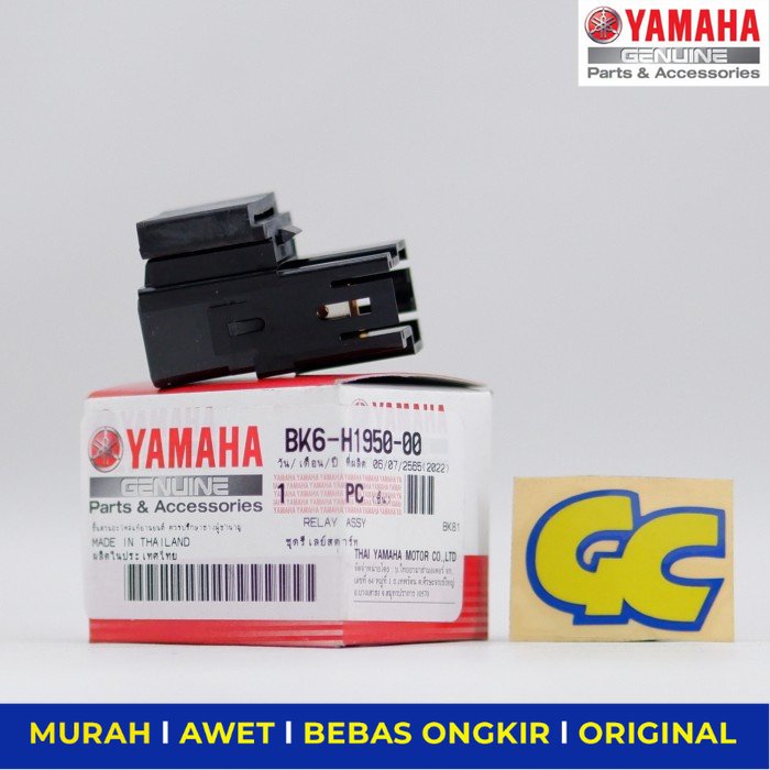 Relay Assy Starter Yamaha R15 V3 BK6-H1950-00 - Sparepart Sperpart Spare Part Motor Onderdil Suku Ca