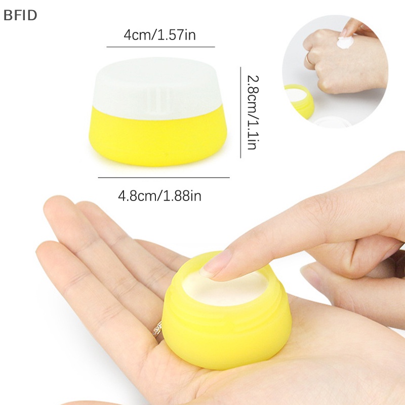 [BFID] Toples Kosong Silikon 20ml Kosmetik Makeup Wajah Cream Lip Balm Wadah [ID]