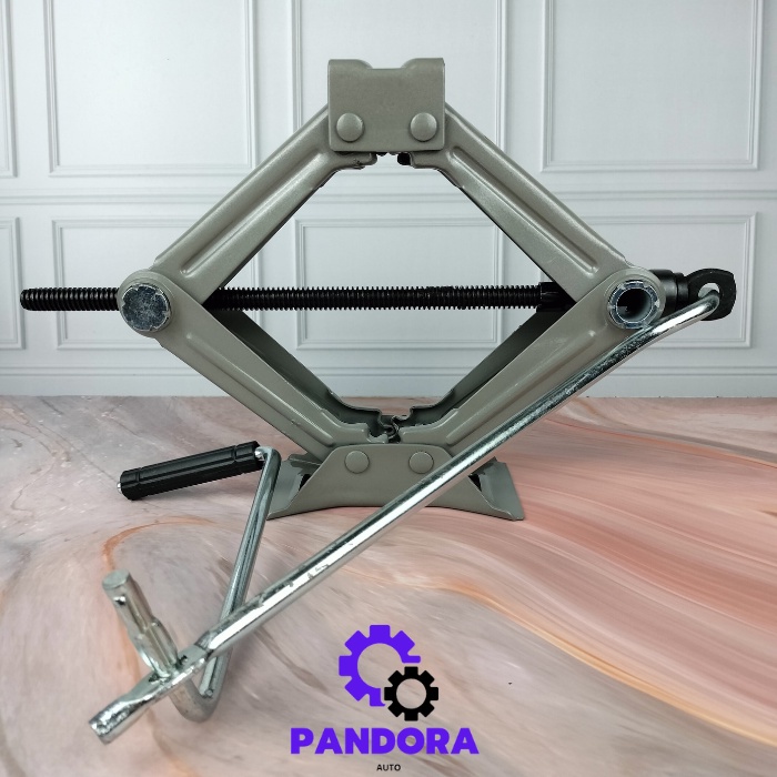 DONGKRAK MOBIL MODEL JEMBATAN SCISSOR JACK KAPASITAS 1 TON