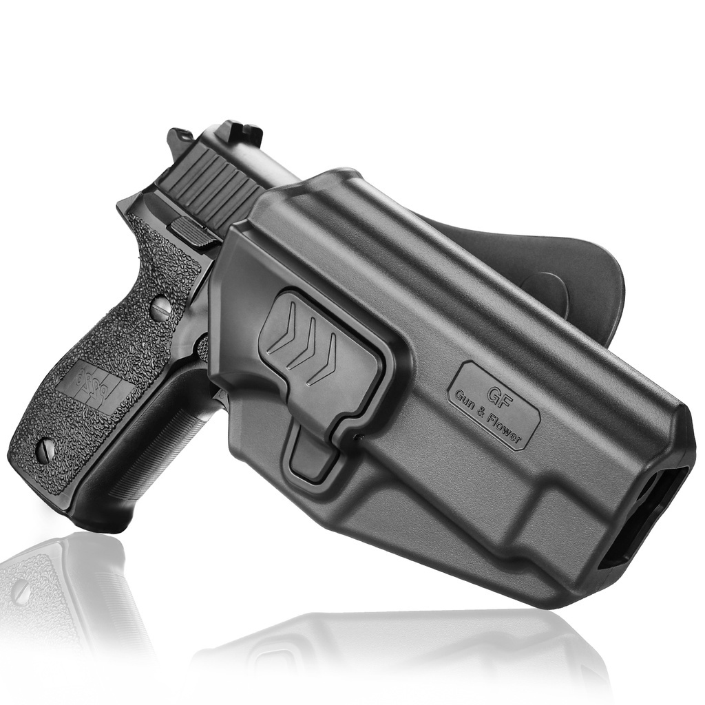 Sig P226 Holster OWB Holster Compatible with Sig Sauer P226 Full Size 4 Index Finger Release 360